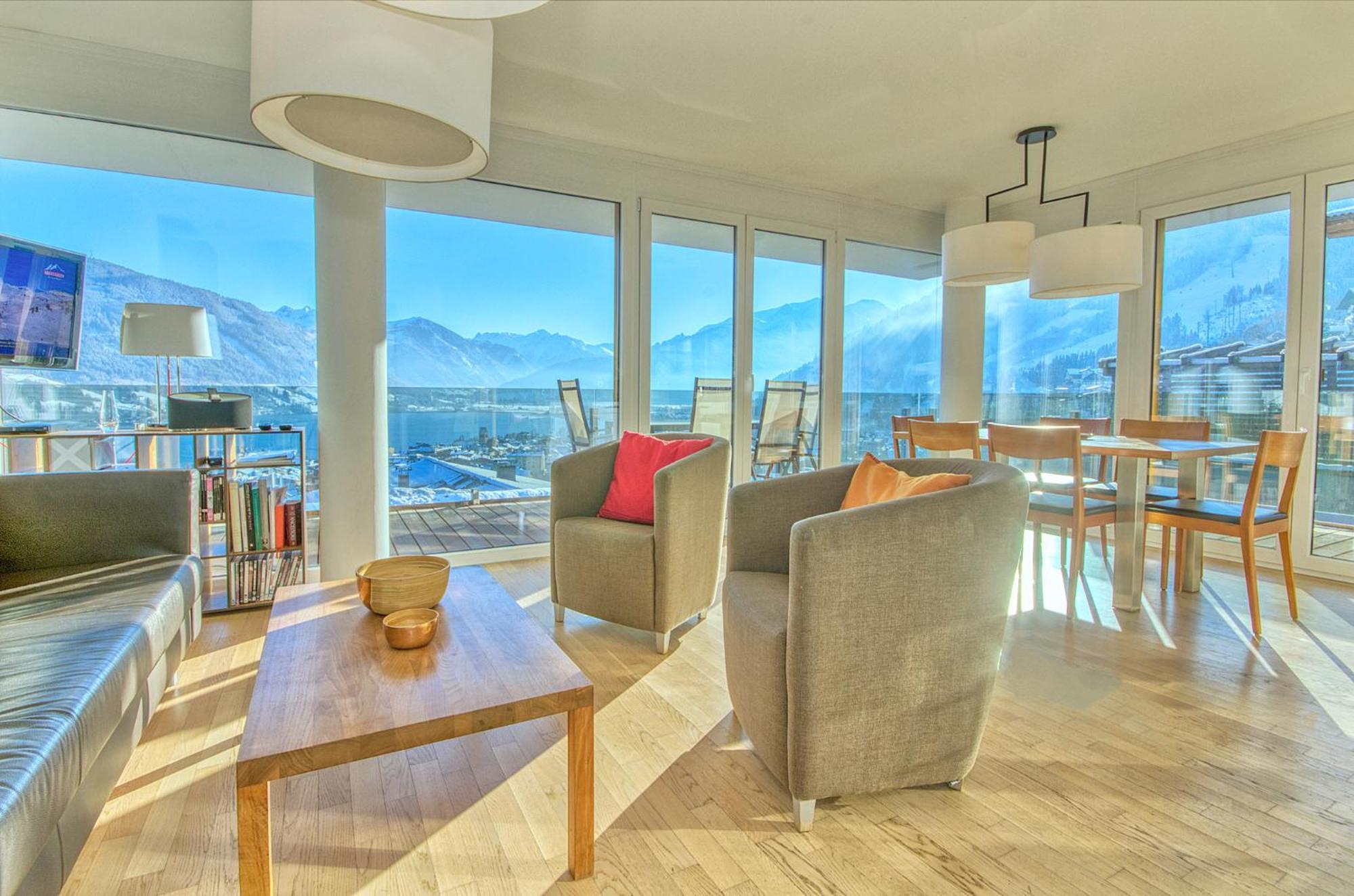 Apt Super Zell -By Alpen Apartments Целль-ам-Зе Экстерьер фото